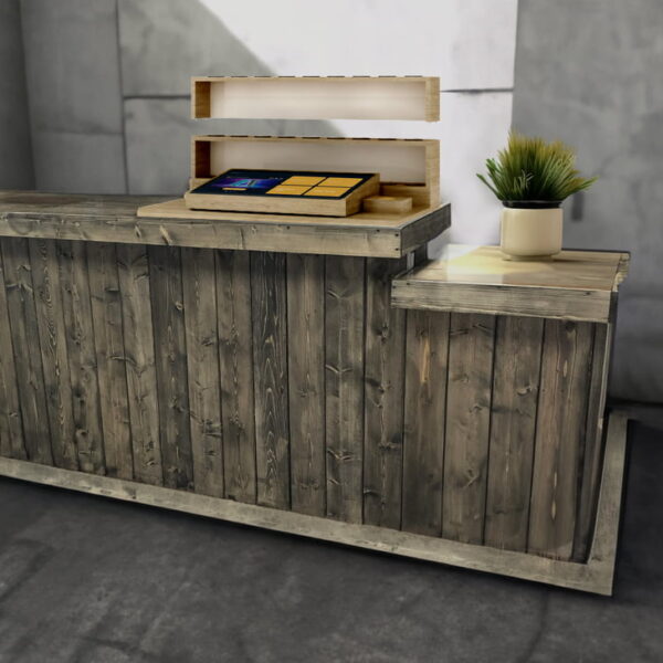 GC-AC3 // Counter-top Pick & Place display (w/ 3 shelves)