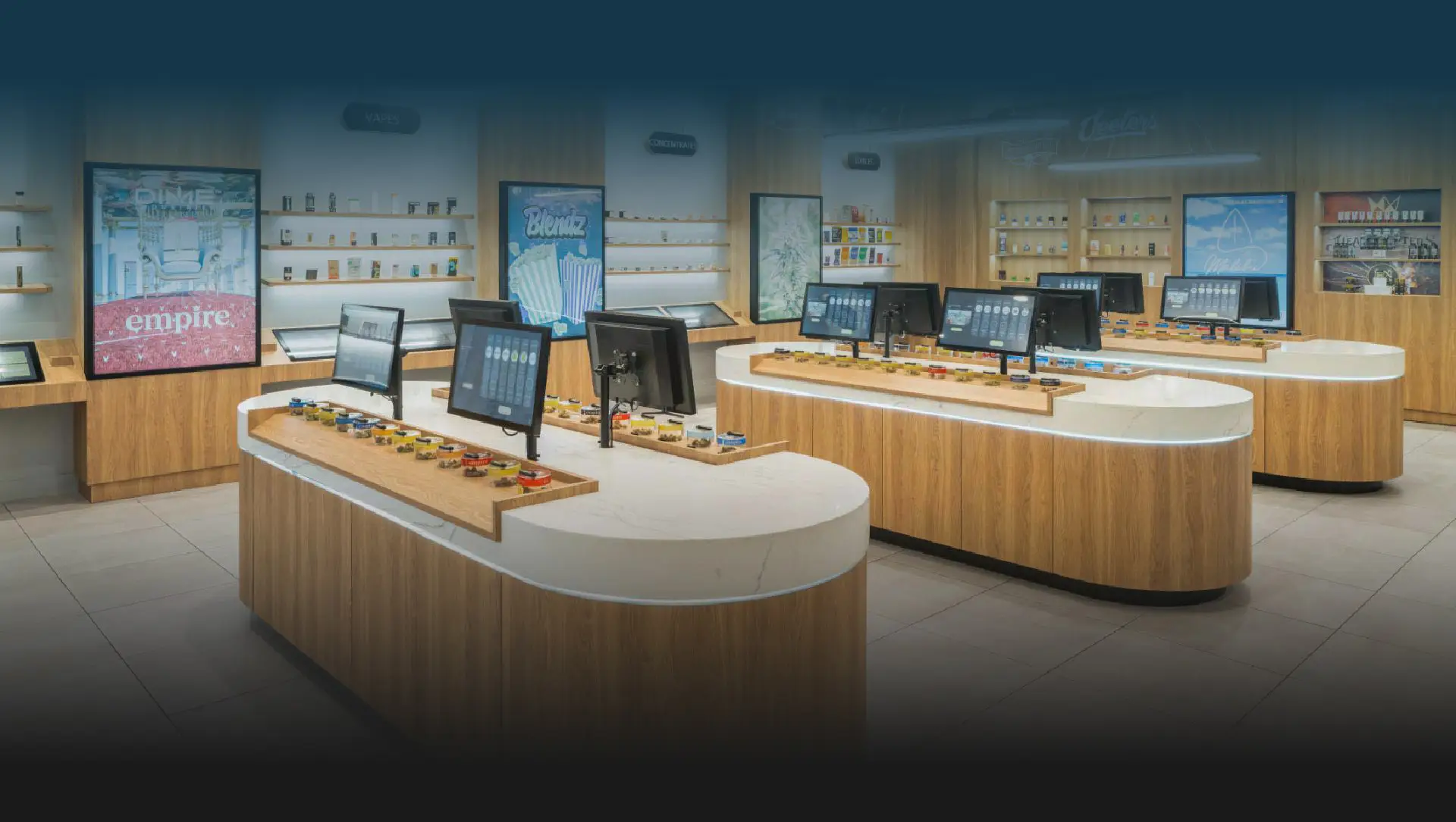 interactive cannabis retail technology by the peak beyond--smart cannabis kiosks