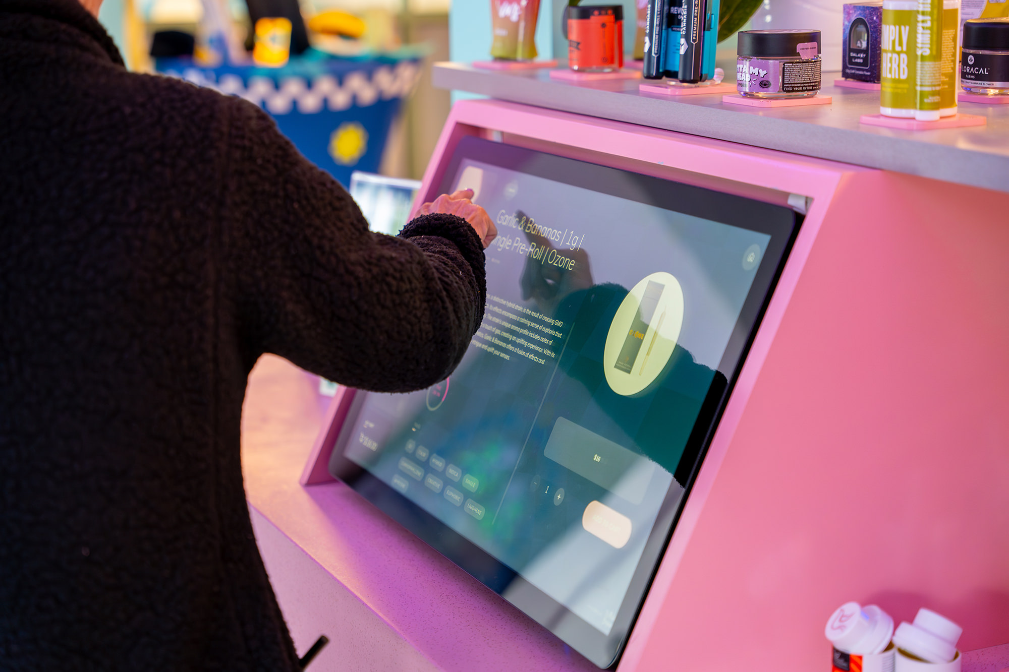 Smart tech at Bud N' Rita's creates a positive cannabis retail experience