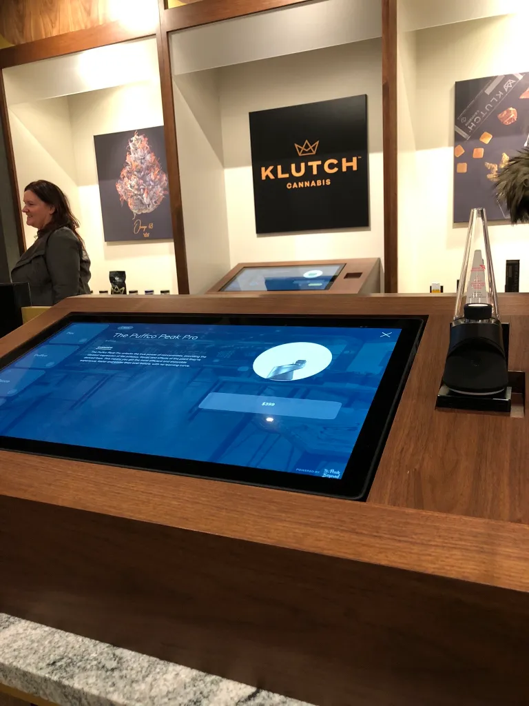 Klutch interactive Ohio cannabis retail