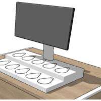 TPB - 11 10-SKU Flower Station (counter)