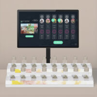 interactive two-tier bud bar by remedy design and the peak beyond