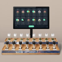 interactive two-tier bud bar by remedy design and the peak beyond